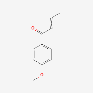 molecular formula C11H12O2 B8497196 p-Methoxyphenyl propenyl ketone 