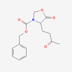 (S)-3-Benzyloxycarbonyl-4-(3-oxobutyl)-5-oxazilidinone