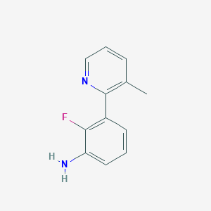 2-Fluoro-3-(3-methyl-pyridin-2-yl)-phenylamine