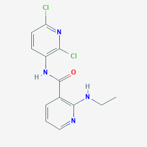 N-(2,6-Dichloro-3-pyridinyl)-2-ethylamino-3-pyridinecarboxamide