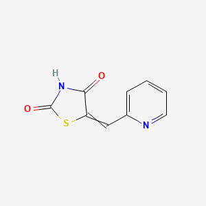 molecular formula C9H6N2O2S B8497715 5-Pyridin-2-ylmethylene-thiazolidine-2,4-dione 