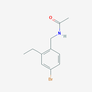 N-(4-Bromo-2-ethyl-benzyl)-acetamide