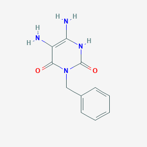 3-benzyl-5,6-diamino-1H-pyrimidine-2,4-dione
