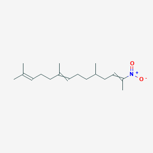 2,6,10-Trimethyl-13-nitrotetradeca-2,6,12-triene