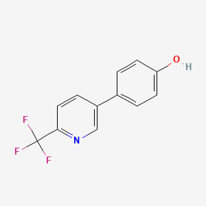 4-(6-(Trifluoromethyl)pyridin-3-yl)phenol