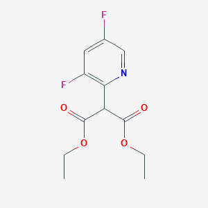 2-(3,5-Difluoro-pyridin-2-yl)-malonic acid diethyl ester