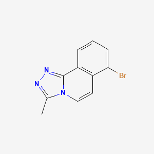 3-Methyl-7-bromo-s-triazolo-[3,4-a]-isoquinoline