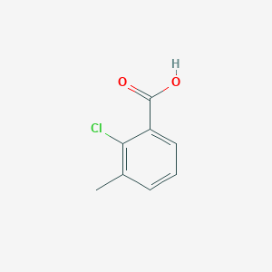 molecular formula C8H7ClO2 B084982 2-氯-3-甲基苯甲酸 CAS No. 15068-35-6