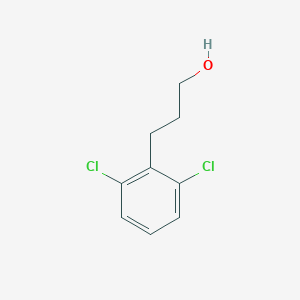 molecular formula C9H10Cl2O B084983 3-(2,6-Dichlorophenyl)propan-1-ol CAS No. 14573-24-1