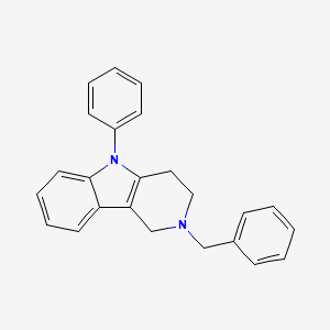 B8498351 2-Benzyl-5-phenyl-2,3,4,5-tetrahydro-1H-pyrido[4,3-b]indole CAS No. 6208-47-5