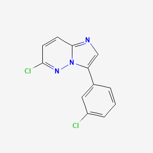 6-Chloro-3-(3-chlorophenyl)imidazo[1,2-b]pyridazine