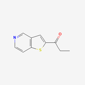 1-Thieno[3,2-c]pyridin-2-yl-propan-1-one
