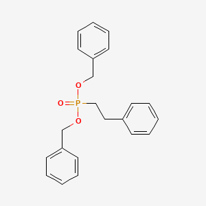Dibenzyl (2-phenylethyl)phosphonate