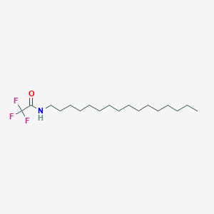 molecular formula C18H34F3NO B8498788 N-Hexadecyltrifluoroacetamide 