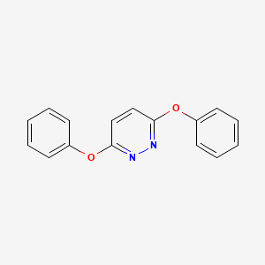molecular formula C16H12N2O2 B8498795 3,6-Diphenoxypyridazine CAS No. 10340-55-3
