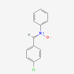 Benzenamine, N-[(4-chlorophenyl)methylene]-, N-oxide