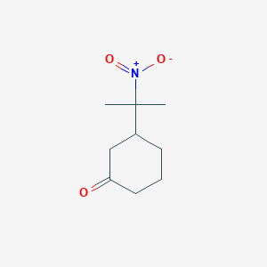 3-(1-Methyl-1-nitroethyl)cyclohexanone