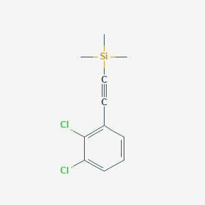 [(2,3-Dichlorophenyl)ethynyl](trimethyl)silane