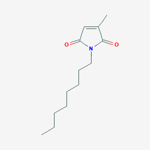 molecular formula C13H21NO2 B8499051 3-Methyl-1-octyl-pyrrole-2,5-dione 