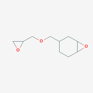 B084991 7-Oxabicyclo(4.1.0)heptane, 3-((oxiranylmethoxy)methyl)- CAS No. 10578-42-4