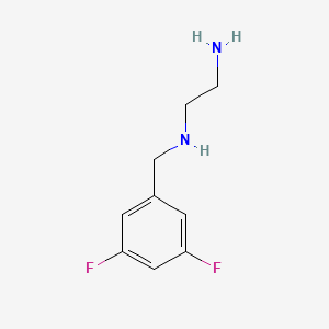 B8499209 N-(3,5-Difluorobenzyl)ethylenediamine CAS No. 123566-40-5