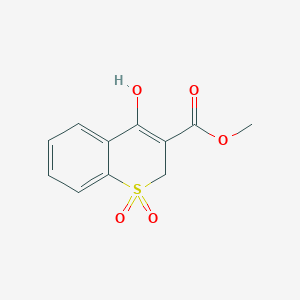 methyl 4-hydroxy-2H-1-benzothiopyran-3-carboxylate 1,1-dioxide