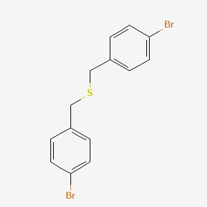 molecular formula C14H12Br2S B8499545 Bis(4-bromobenzyl)sulfide CAS No. 20883-11-8