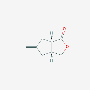 (3aS*,6aR*)-5-Methylidene-hexahydro-cyclopenta[c]furan-1-one