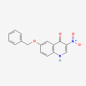 6-(Benzyloxy)-3-nitroquinolin-4-ol