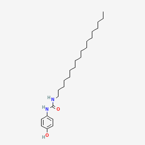 molecular formula C25H44N2O2 B8499885 n-(4-Hydroxyphenyl)-n'-octadecylurea CAS No. 102253-20-3