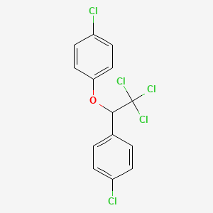 B8499923 1-Chloro-4-[2,2,2-trichloro-1-(4-chlorophenoxy)ethyl]benzene CAS No. 38767-17-8