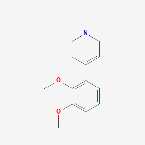 Pyridine, 4-(2,3-dimethoxyphenyl)-1,2,3,6-tetrahydro-1-methyl-