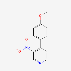 3-Nitro-4-(4-methoxyphenyl)pyridin