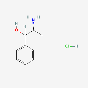 molecular formula C9H14ClNO B8500309 d-Norephedrine hydrochloride 