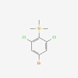 3,5-Dichloro-4-trimethylsilyl-bromobenzene