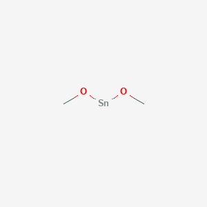 molecular formula C2H6O2Sn B085004 二甲氧基锡 CAS No. 14794-99-1