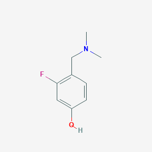 4-((Dimethylamino)methyl)-3-fluorophenol