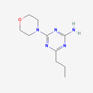 2-Amino-4-morpholino-6-propyl-1,3,5-triazine