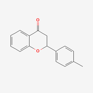 molecular formula C16H14O2 B8500494 4'-Methylflavanone 