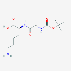 N-(tert-Butoxycarbonyl)-L-alanyl-L-lysine