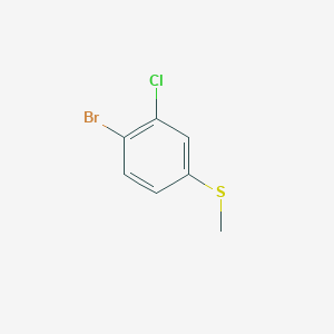 (4-Bromo-3-chlorophenyl)(methyl)sulfane