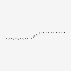 molecular formula C24H42 B8500628 Tetracosa-11,13-diyne CAS No. 24574-07-0