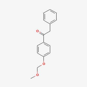 1-(4-(Methoxymethoxy)phenyl)-2-phenylethanone