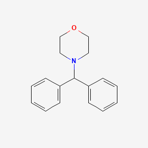 molecular formula C17H19NO B8500673 4-Benzhydrylmorpholine 