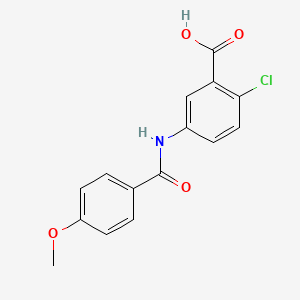 2-Chloro-5-(4-Methoxy-Benzoylamino)-Benzoic acid