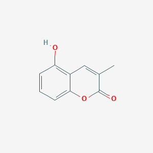 molecular formula C10H8O3 B8500742 5-hydroxy-3-methyl-2H-chromen-2-one 