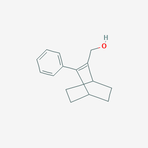 molecular formula C15H18O B8500797 (3-Phenylbicyclo[2.2.2]oct-2-en-2-yl)methanol CAS No. 62373-95-9