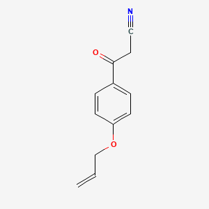 2-Cyano-1-[4-(2-propenyloxy)phenyl]ethanone