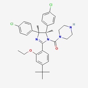 molecular formula C34H40Cl2N4O2 B8500891 Mdm2-IN-21 
