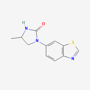 1-Benzothiazol-6-yl-4-methyl-imidazolidin-2-one